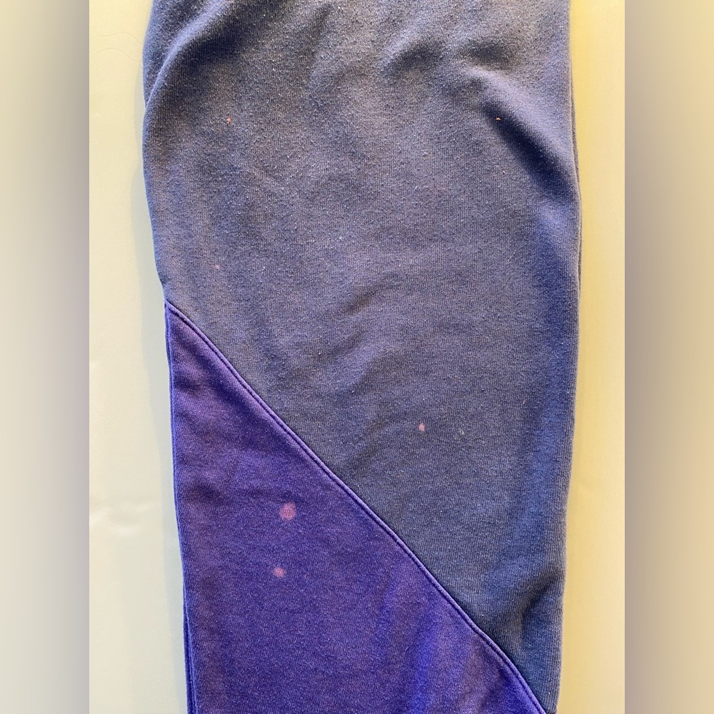 Aviator Nation Color Block Unisex Joggers  X-LARGE  navy/purple - Picture 8 of 8
